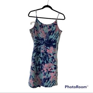 Adidas tie dye tank dress